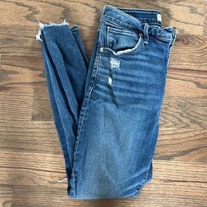 High rise skinny jean